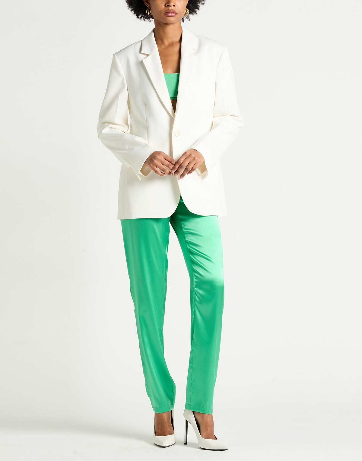 Victoria Beckham Womens Blazer Ivory