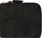 COMME des GARÇONS WALLETS Black Washed Wallet
