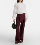 Loewe Mohair and cotton-blend sweater