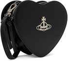 Vivienne Westwood Black Louise Heart Bag