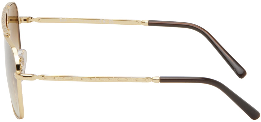 Ray-Ban Gold New Caravan Sunglasses Ray Ban