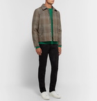 Officine Generale - Mélange Shetland Wool Sweater - Men - Green