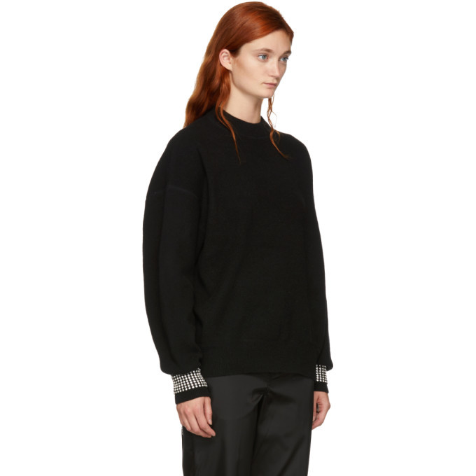 Alexander wang hot sale crystal sweater