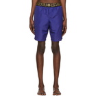 Versace Underwear Blue Medusa Swim Shorts