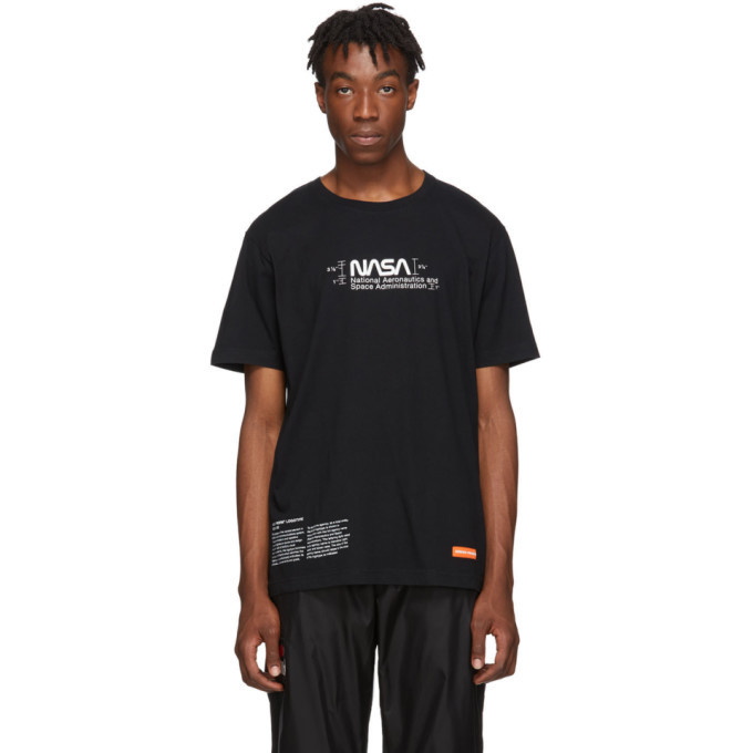 Photo: Heron Preston Black Regular Manual T-Shirt