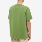 Bode Men's Rickrack Embroidered Logo T-Shirt in Green