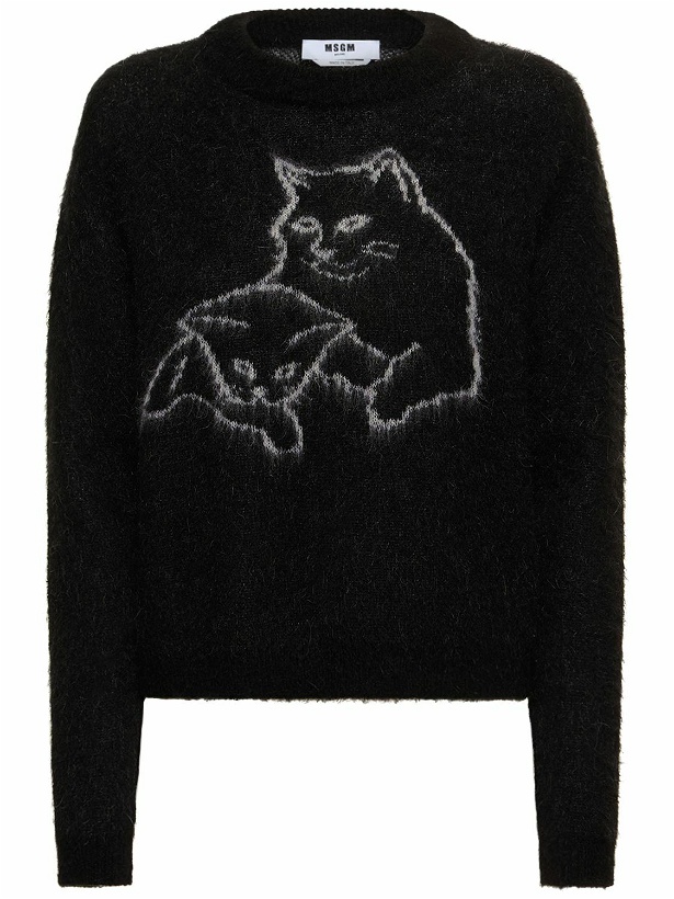 Photo: MSGM - Mohair Blend Sweater