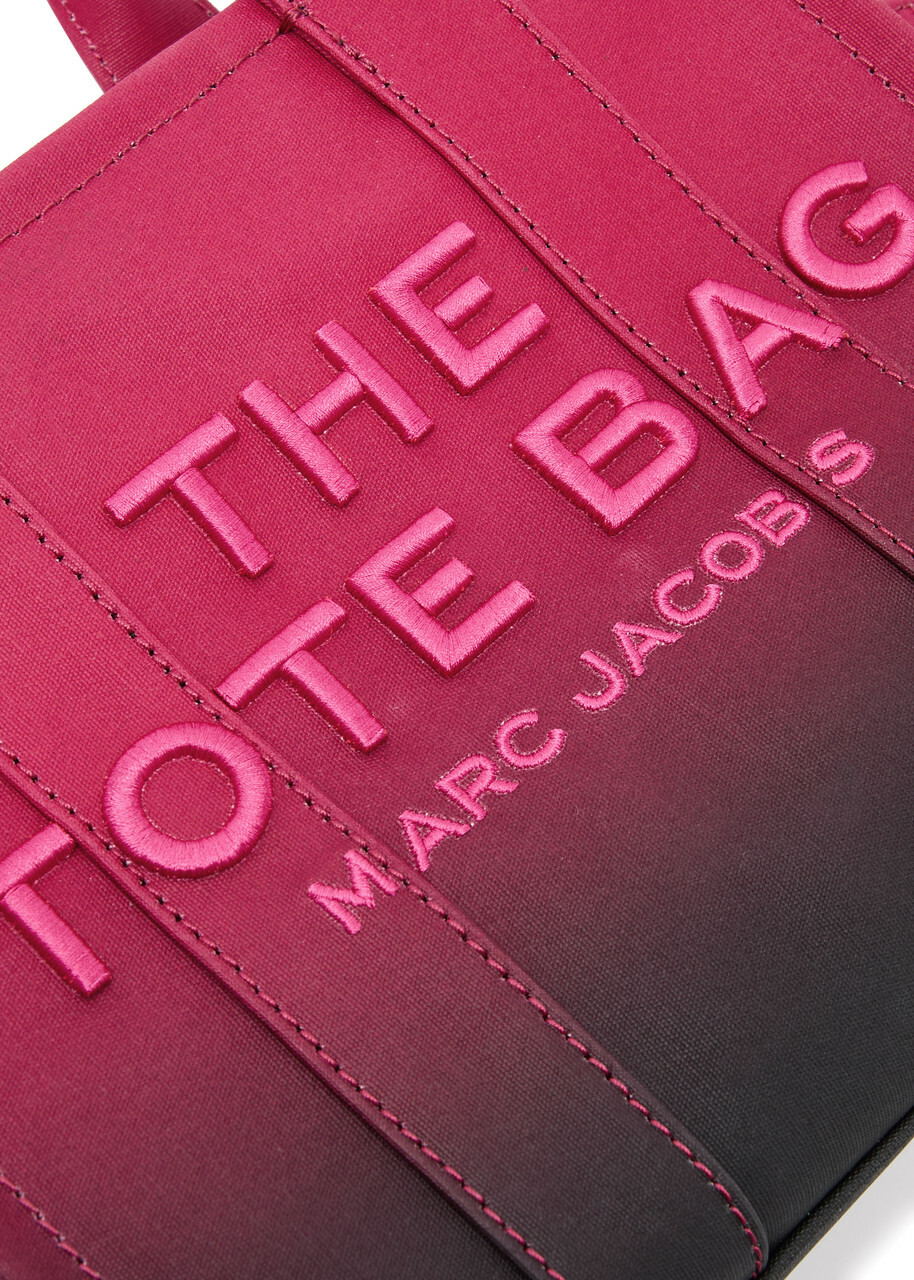 Marc Jacobs The Tote Small Dégradé Coated Canvas Tote - Black - One Size