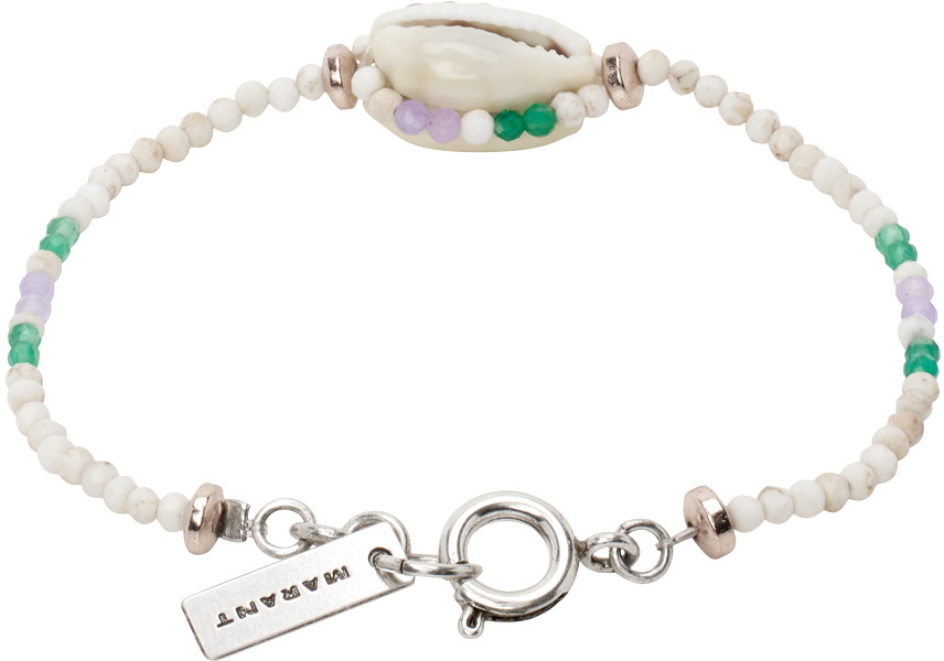 Isabel Marant White Malebo Bracelet