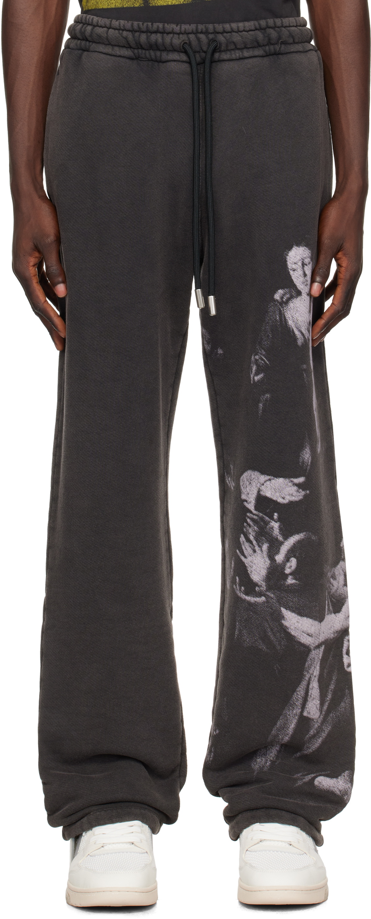 Off-White Black Blurred Mary Sweatpants