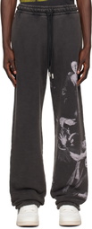 Off-White Black Blurred Mary Sweatpants