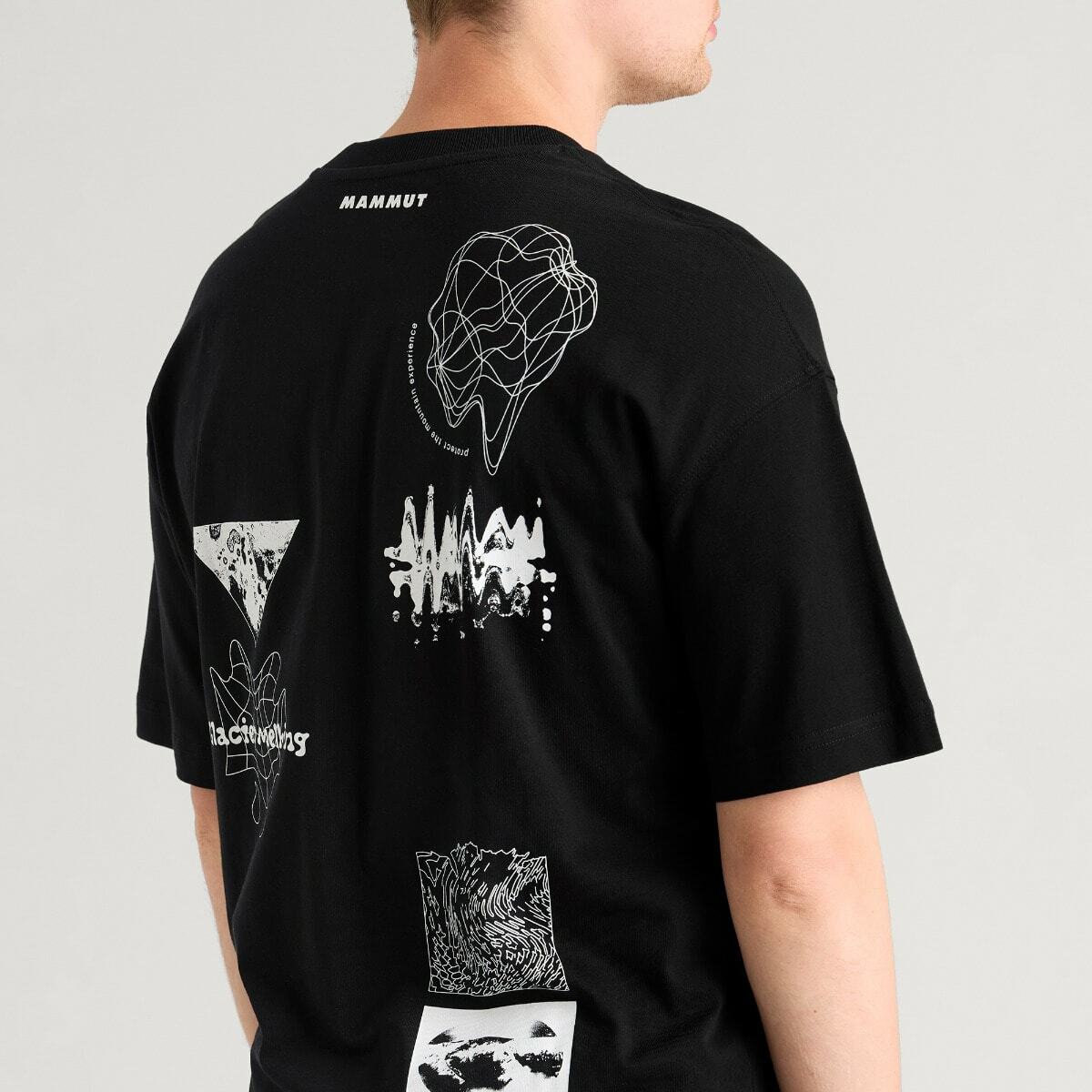 Mammut Men's Base Relaxed T-Shirt in Black