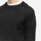 Comme des Garçons Homme Plus Men's Mohair Crew Knit in Black
