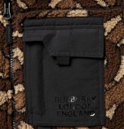 Burberry - Logo-Jacquard Fleece Jacket - Brown