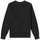 Save Khaki Men's Supima Fleece Crew Sweat in Black