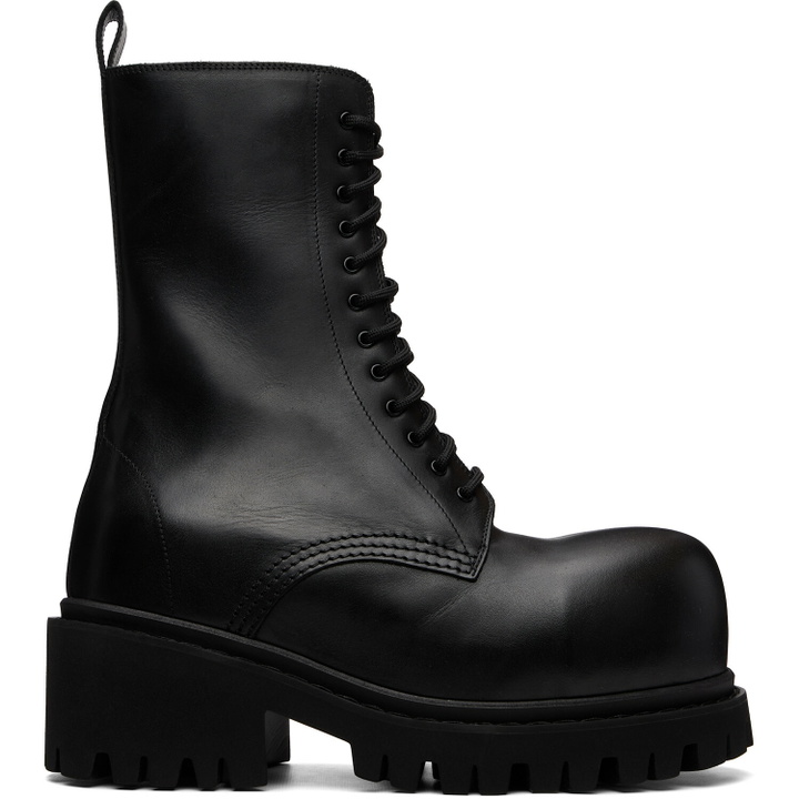 Photo: Balenciaga Black Stomper Boots