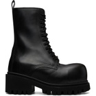 Balenciaga Black Stomper Boots