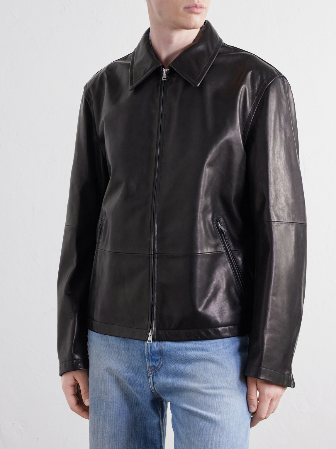 Our Legacy - Rework Leather Jacket - Black