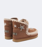 Mou 18 embellished suede ankle boots