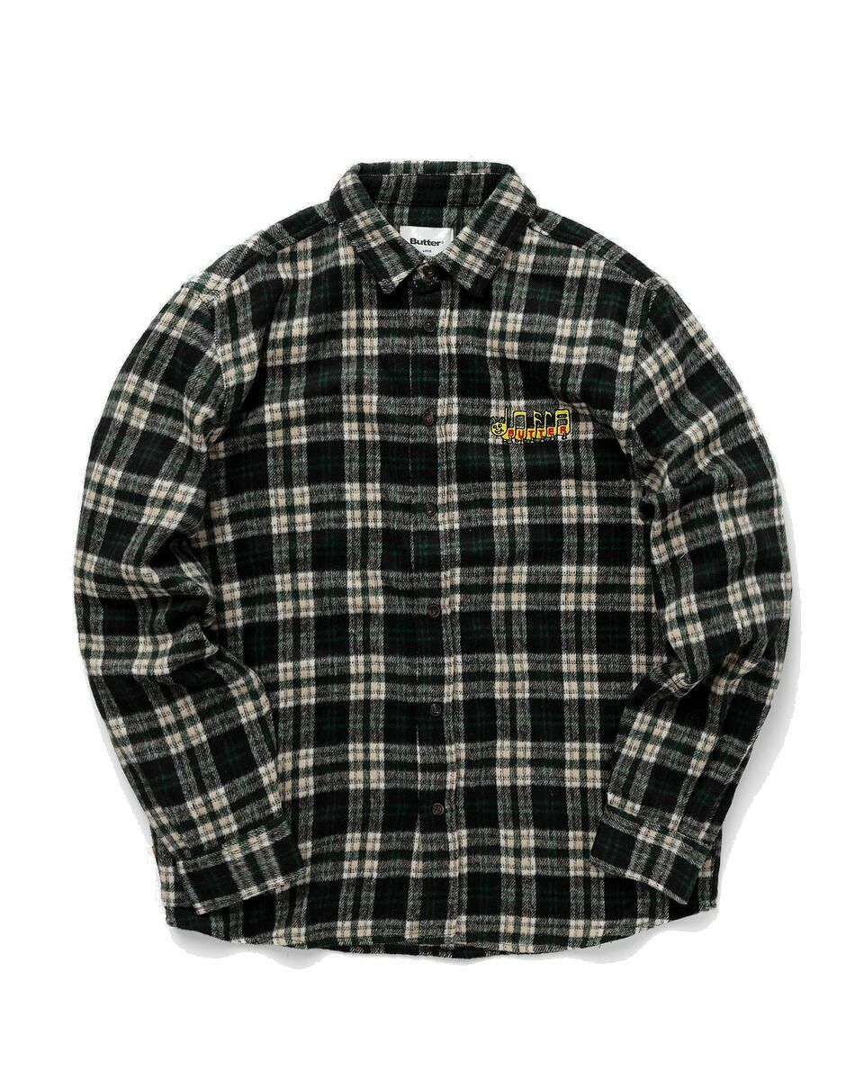 Photo: Butter Goods Caterpillar Flannel Shirt Blue - Mens - Longsleeves