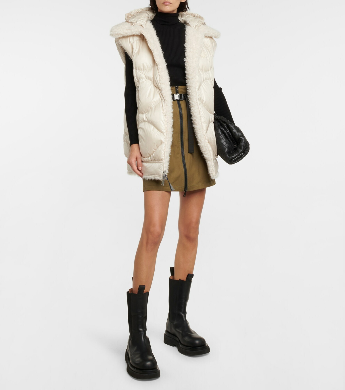 Moncler - Faux shearling vest Moncler