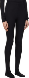 WARDROBE.NYC Black Opaque Leggings