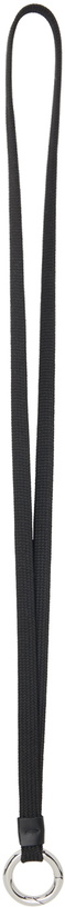 Photo: Maison Margiela Black Tag Lanyard Keychain