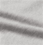 Ninety Percent - Mélange Organic Cotton-Jersey T-Shirt - Gray