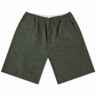 Lo-Fi Men's Easy Riptop Shorts in Washed Forest