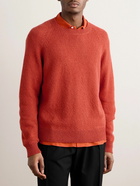 UMIT BENAN B - Summer Pull Cashmere and Cotton-Blend Sweater - Red