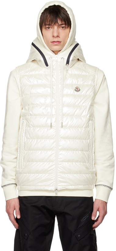 Photo: Moncler White Akaishi Down Vest