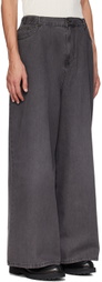 The Frankie Shop Gray Sasha Jeans