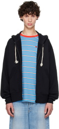 Acne Studios Black Zip Hoodie