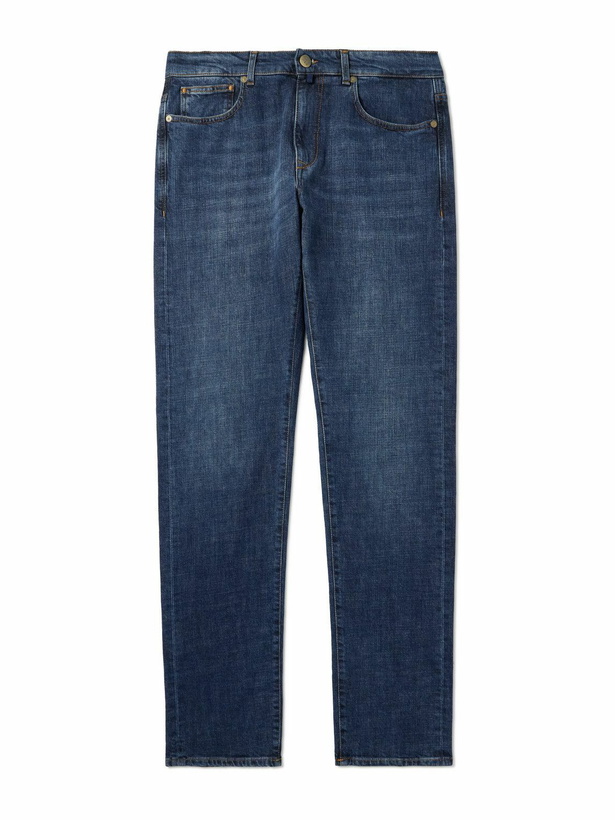 Photo: Incotex - Slim-Fit Jeans - Blue