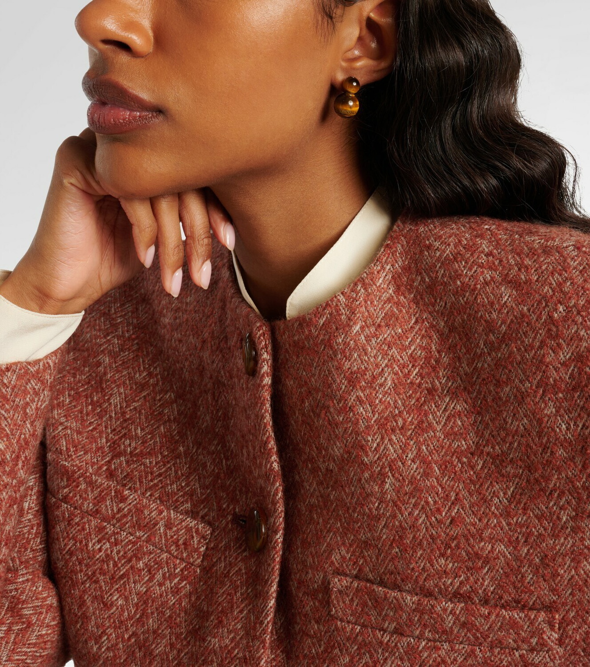 Jennifer Behr Cara beaded earrings