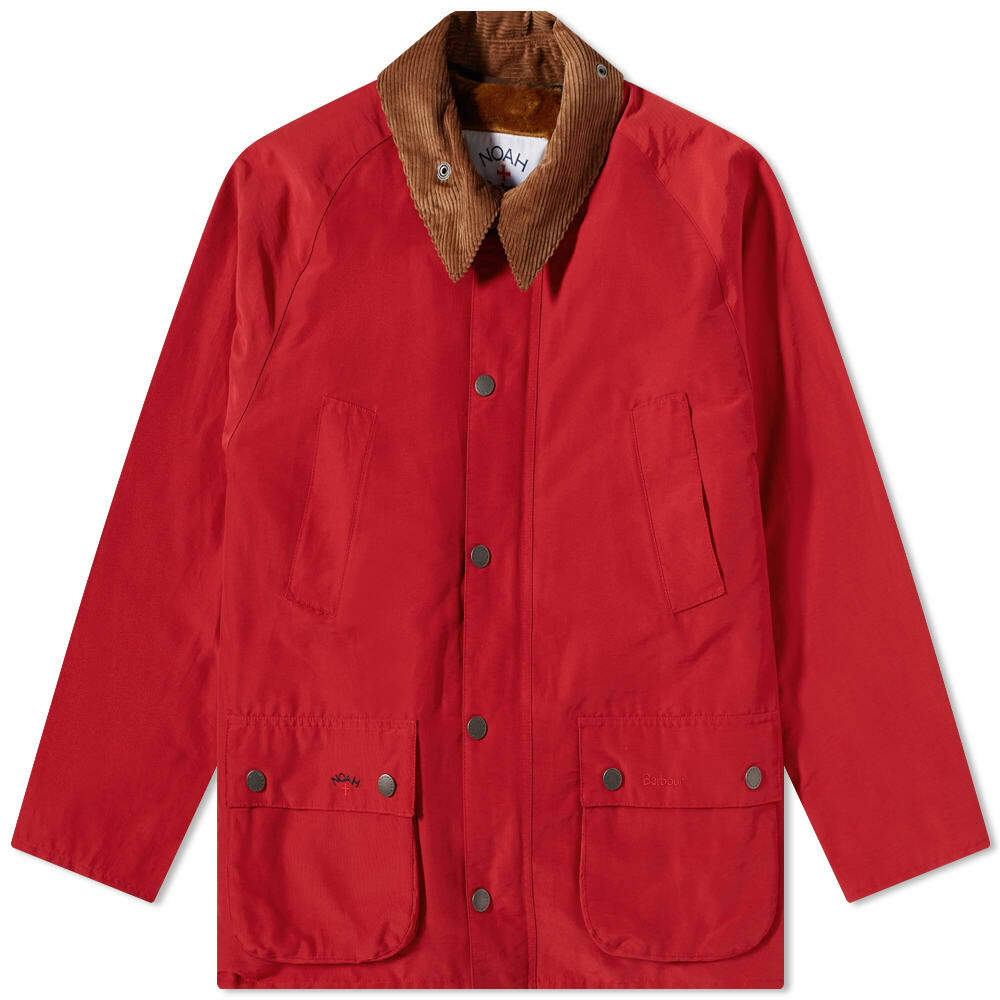 Barbour x NOAH 60/40 Bedale Casual Jacket in Red Barbour