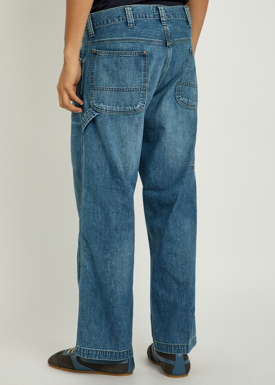 Blue Blue Relaxed Straight-leg Jeans