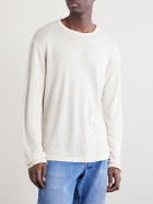 Hartford - Linen-Jersey T-Shirt - Neutrals