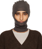 Rick Owens Gray Concordians Skull Balaclava