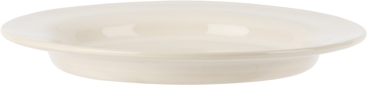Louise Roe White S.R. Dinner Plate
