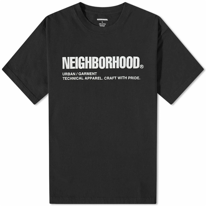 Photo: Neighborhood Men's NH-2 T-Shirt in Black