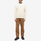 MARKET Men's Embossed Crew Fleece in Coconut