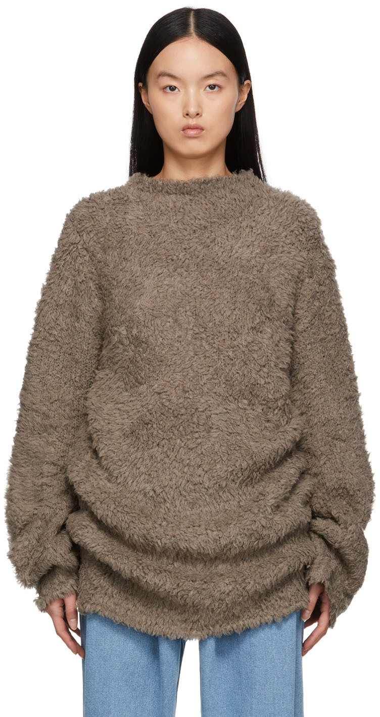 HOPE Brown Yeti Sweater HOPE