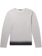 JAMES PERSE - Slim-Fit Ombré Cashmere Sweater - Gray