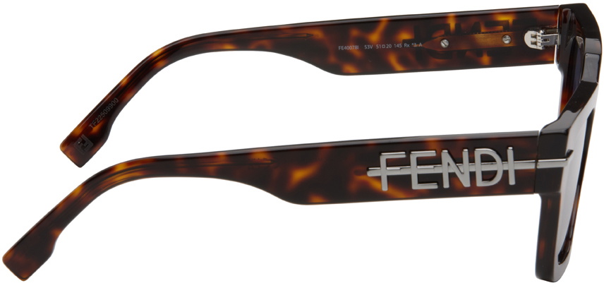 Fendi Tortoiseshell Fendigraphy Sunglasses Fendi display picture 2