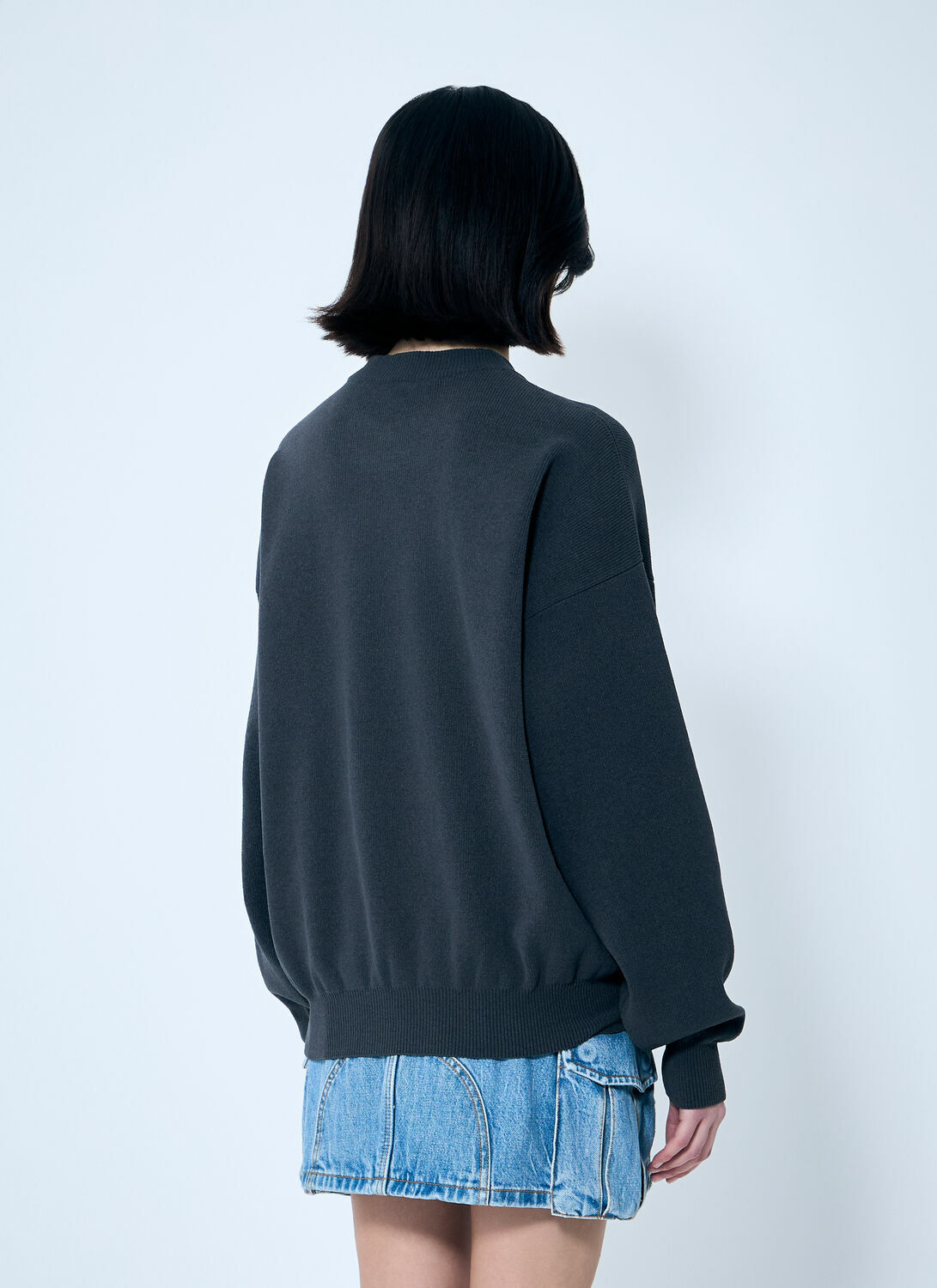 Alexander Wang Logo Embossed Sweater