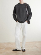 Neighborhood - Cotton Pigment Dyed Sweatshirt - Gray