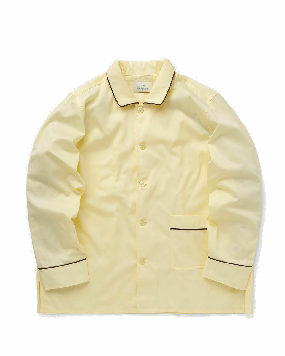 Photo: Hay Outline Pyjama L/S Shirt Yellow - Mens - Sleep  & Loungewear
