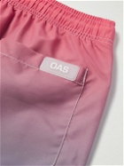 OAS - Straight-Leg Short-Length Ombré Swim Shorts - Pink