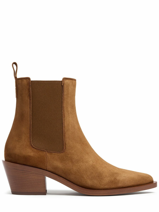 Photo: GIANVITO ROSSI 45mm Suede Ankle Boots